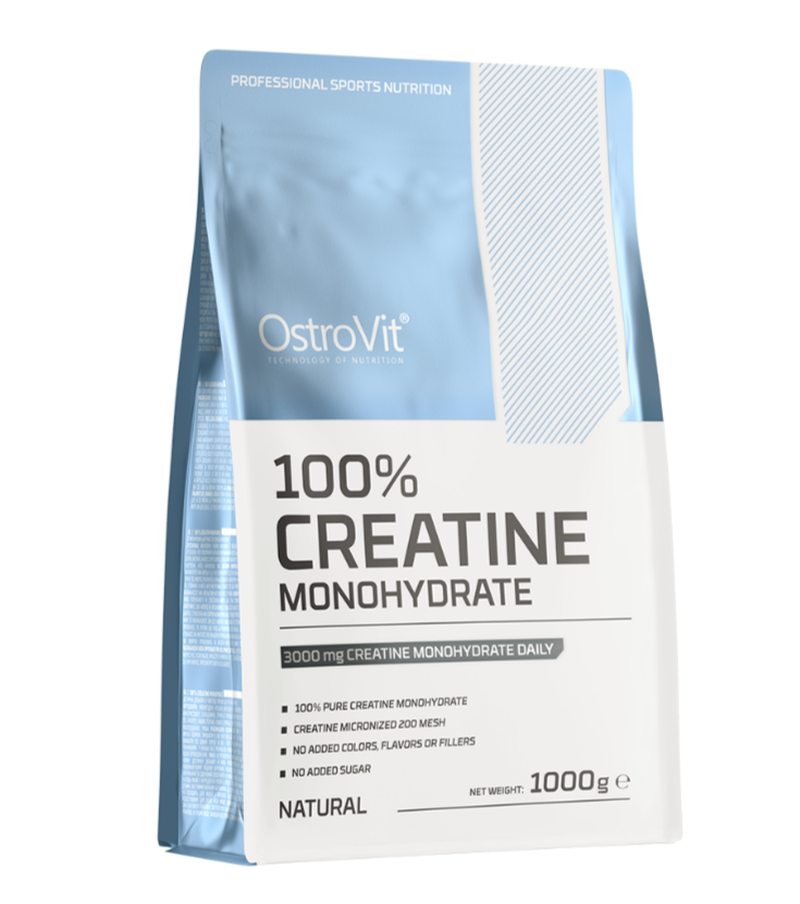 Креатин Creatine Monohydrate OstroVit 1 кг Без смакових добавок, фото 1