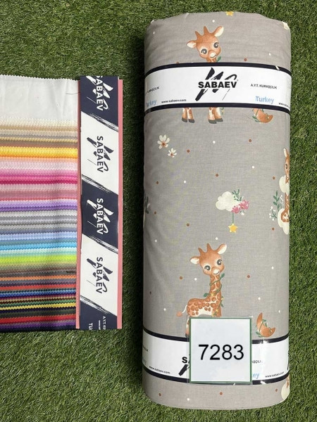 Тканина Ранфорс, Дитячий Принт хлопчик. Туреччина, ширина 240 см, фото 1