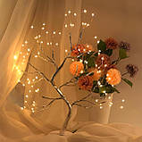 Нічний світильник дерево RESTEQ — декоративний LED нічник зі 108 теплими світлодіодами для затишку та інтер’єру дому, фото 6