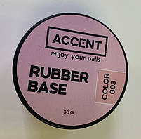 База камуфлювальна для нігтів Accent Color Rubber Base 003 30 мл
