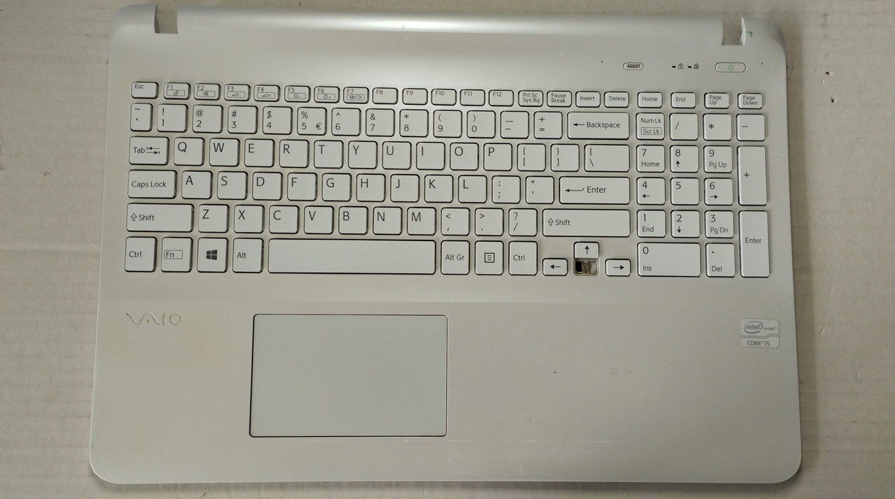 Sony Vaio SVF15 SVF152 SVF1521RB SVF152A29M Корпус C (топкейс, середня частина з клавіатурою) 3PHK9PHN040 б/у #