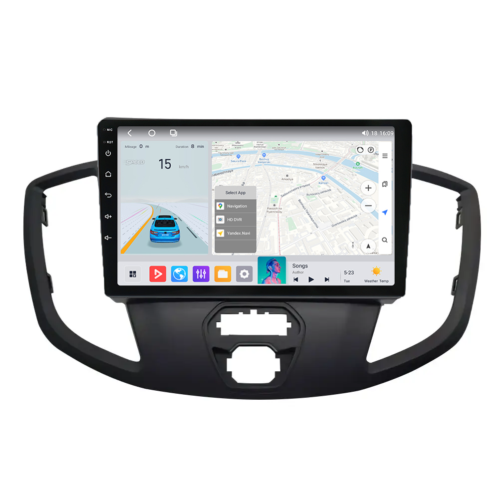 Штатна магнітола Mekede MS Ford Transit (2015-2018) QleD