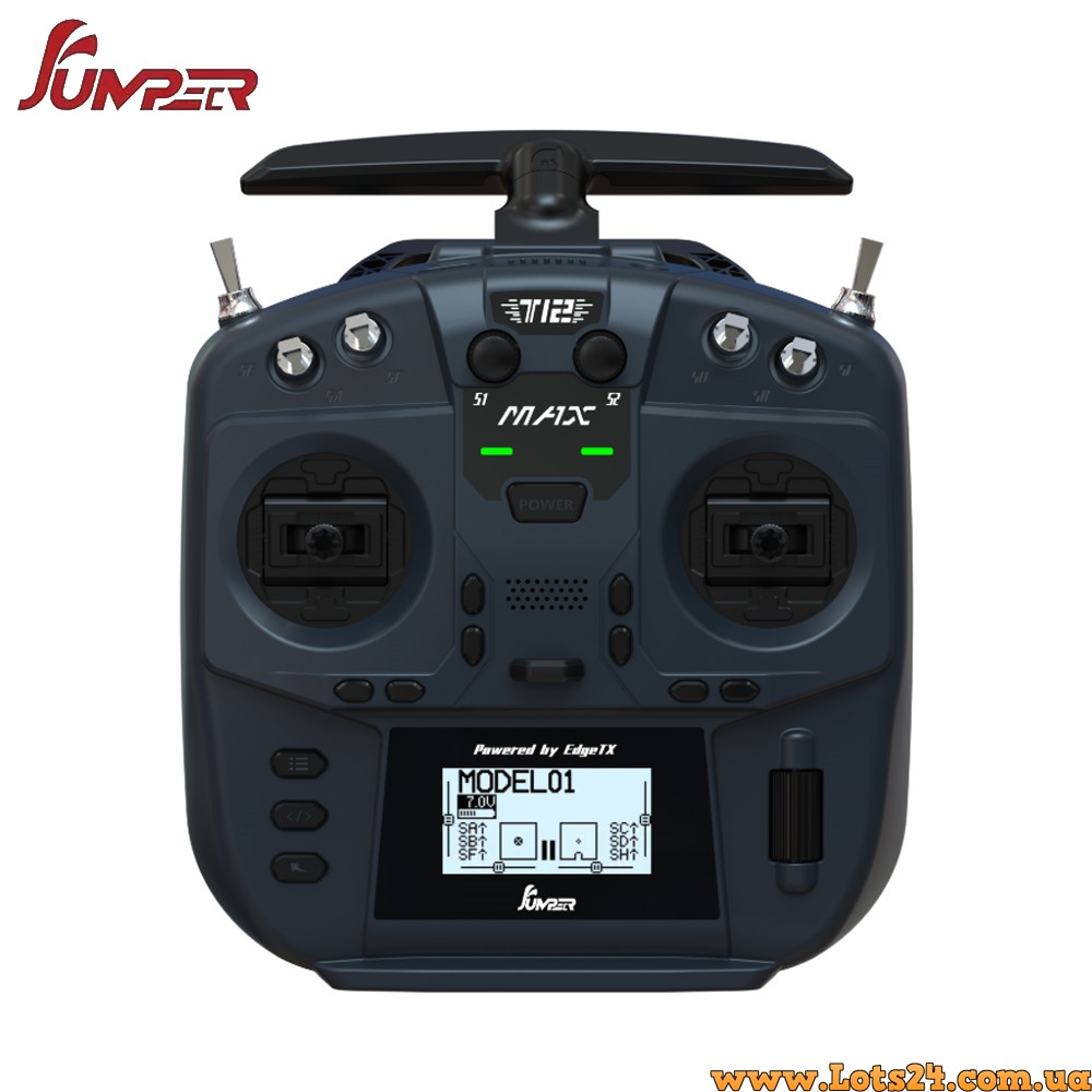FPV пульт Jumper T12 MAX ELRS M2 пульт апаратура дистанційного керування джампер для фпв дрона квадрокоптера