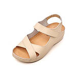 Сандалії жіночі шкіряні Tellus 25-05BE Бежеві, фото 2