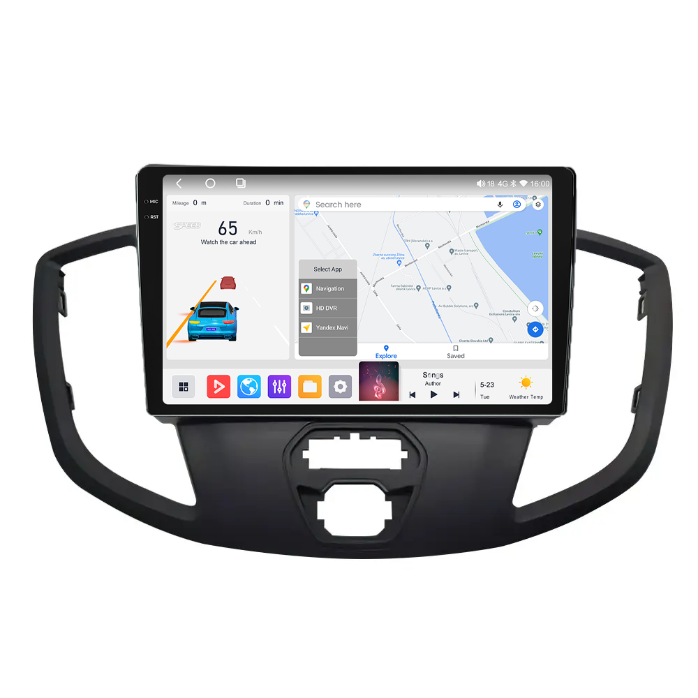 Штатная магнитола Mekede MS 2k Ford Transit (2015-2018) CarPlay QleD