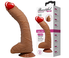 Фалоїмітатор на присоску Baile Beautiful ALEX 28 см*5 см великий