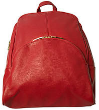 Женский рюкзак из кожзама Bag leatherette 1 red, красный 9 л