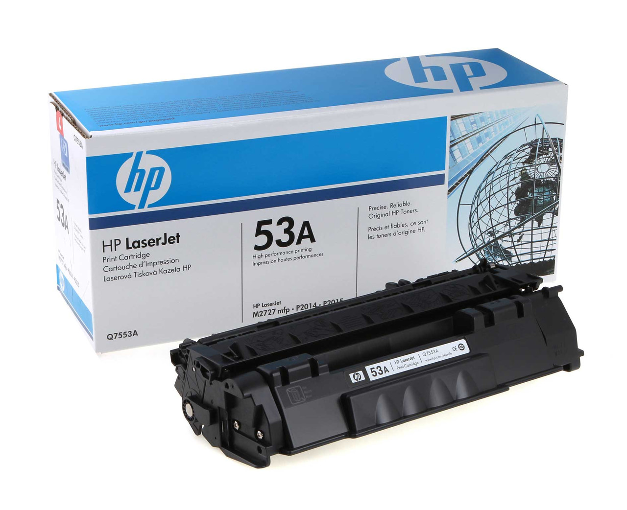 Заправка картриджа HP LJ P2014/ P2015/ M2727nf (Q7553A)
