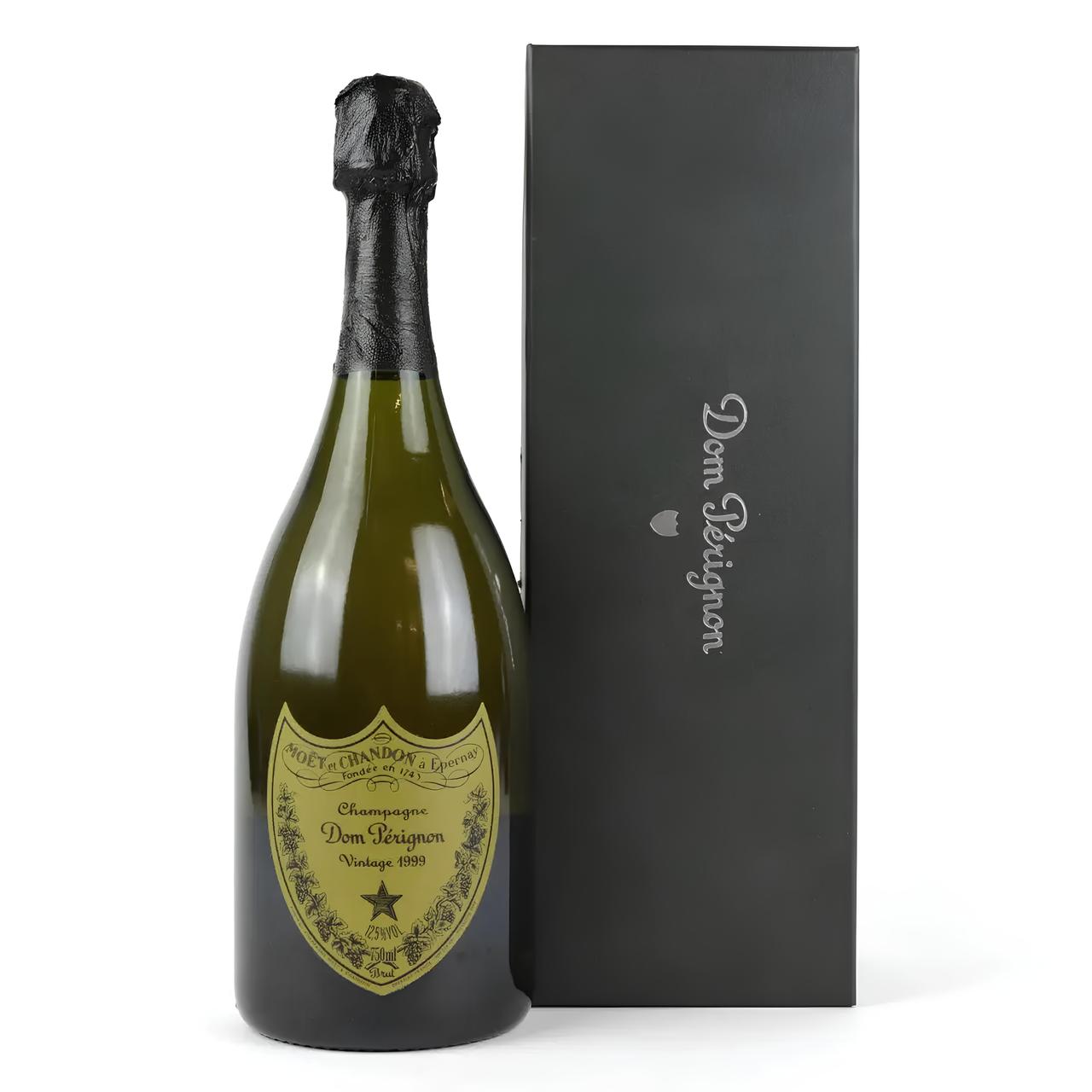 Макет шампанського Dom Perignon Vintage 0.75 л — декоративна пляшка без коробки, бутафорія для фотосесій та декору, фото 1