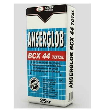 Клей для кахлю еластифікованний BCX-44 (Anserglob) 25кг, фото 1