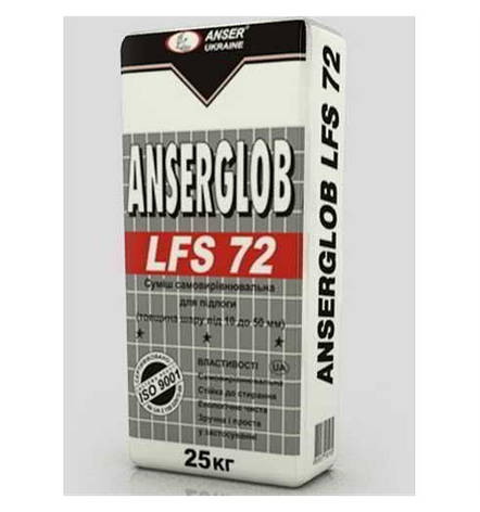 Суміш самовирівнююча ANSERGLOB LFF-74 25кг, фото 1