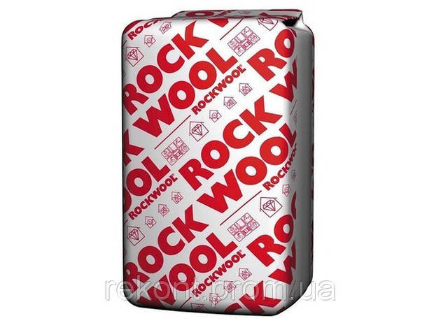 БАЗАЛЬТОВА ВАТА ROCKMIN (ROCKWOOL)1000*600*50мм (9м2) плотность26, фото 2