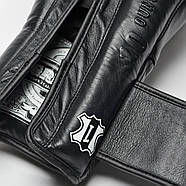 Боксерські рукавиці Leone GN111 THE GREATEST Black 10 унцій (бинти 4 м. в комплекті), фото 8
