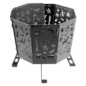 Гриль портативний розкладний Naturehike CNH22CJ036, сталь