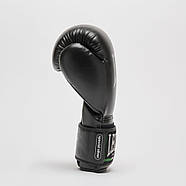 Боксерські рукавиці Leone GN383 THUNDER Black 16 унцій (капу в комплекті), фото 6