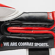 Боксерські рукавиці Leone GN333 LOGO WACS Black 16 унцій (капу в комплекті), фото 8