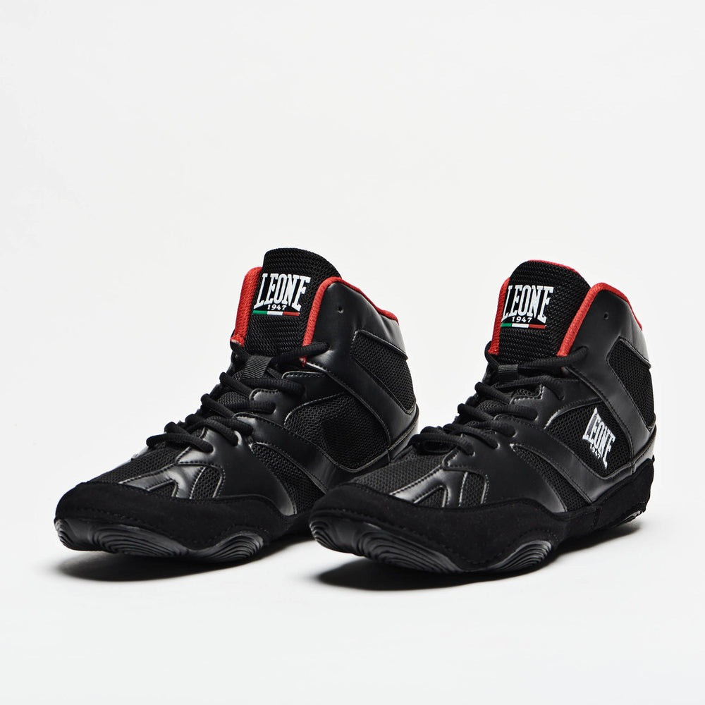 Боксерки (боксерське взуття) Leone CL130 LUCHADOR Black 40р., фото 1
