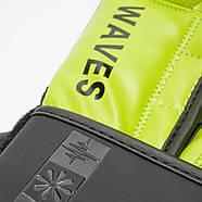 Боксерські рукавиці Leone GN313 WAVES Black 10 унцій (капу в комплекті), фото 9