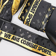 Боксерські рукавиці Leone GN220 DNA Black 10 унцій (бинти 4 м. в комплекті), фото 8