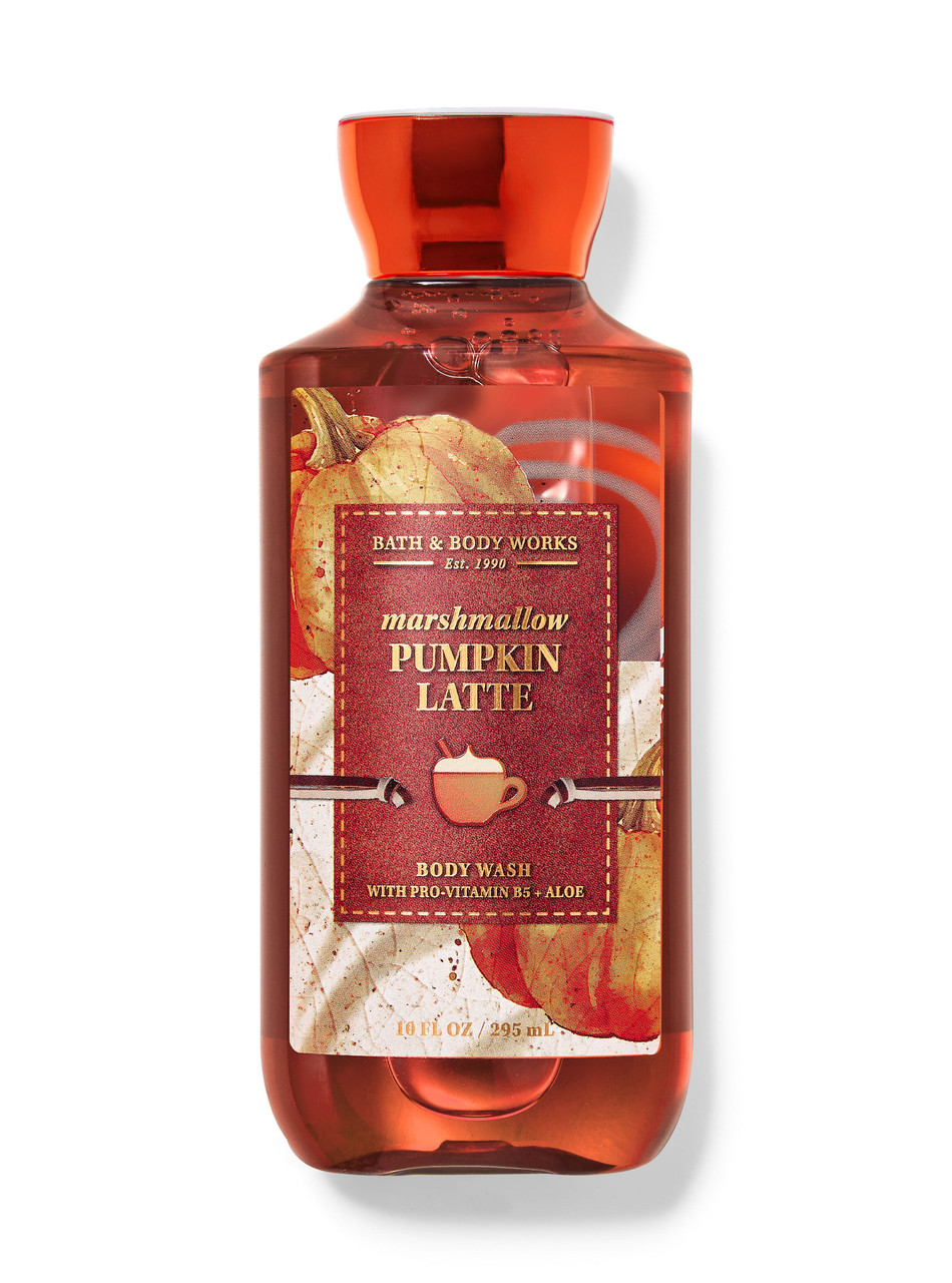 Парфумований гель для душу Bath & Body Works - Marshmallow Pumpkin Latte із США