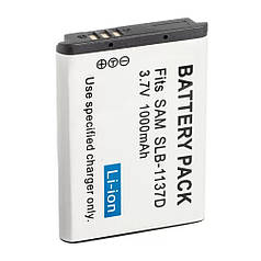 Aккумулятор Alitek для Samsung SLB-1137D, 1000 мАч