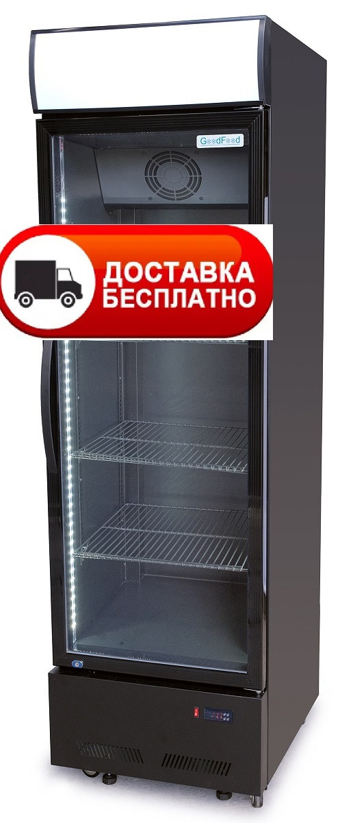 Шафа холодильна GoodFood BC360BB2LED