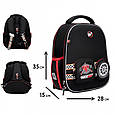 Рюкзак шкільний каркасний Yes Race Day 15 л, фото 2