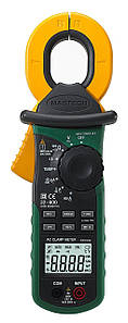 Mastech MS2010B Кліщі струмовимірювальні AC 40m/400m/4A/40/400A, ±1%, 600A, ±3%, DC/AC 400m/4/40/400/