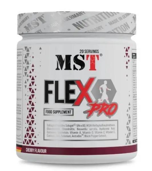 Для суглобів і зв’язок з колагеном MST Nutrition FLEX Pro 300 грам Смак : Cherry НОВА ПОСИЛЕНА ФОРМУЛА, фото 1