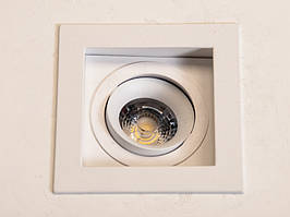 Сучасний точковий світильник Aluminum 136H-WH, білий, поворотний, для стелі 136H-WH