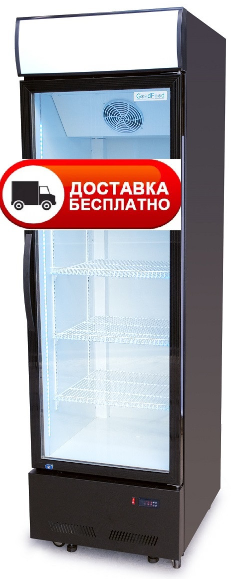 Шафа холодильна GoodFood BC480BW2LED