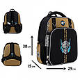 Рюкзак шкільний каркасний Yes Cyborg Hunter 17л, фото 2