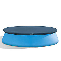 Тент для круглих каркасних басейнів 28021/58938 діаметр 305 см