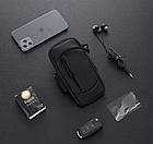 Спортивна сумка для телефона Tanluhu чорна, фото 7