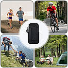 Спортивна сумка для телефона Tanluhu чорна, фото 8