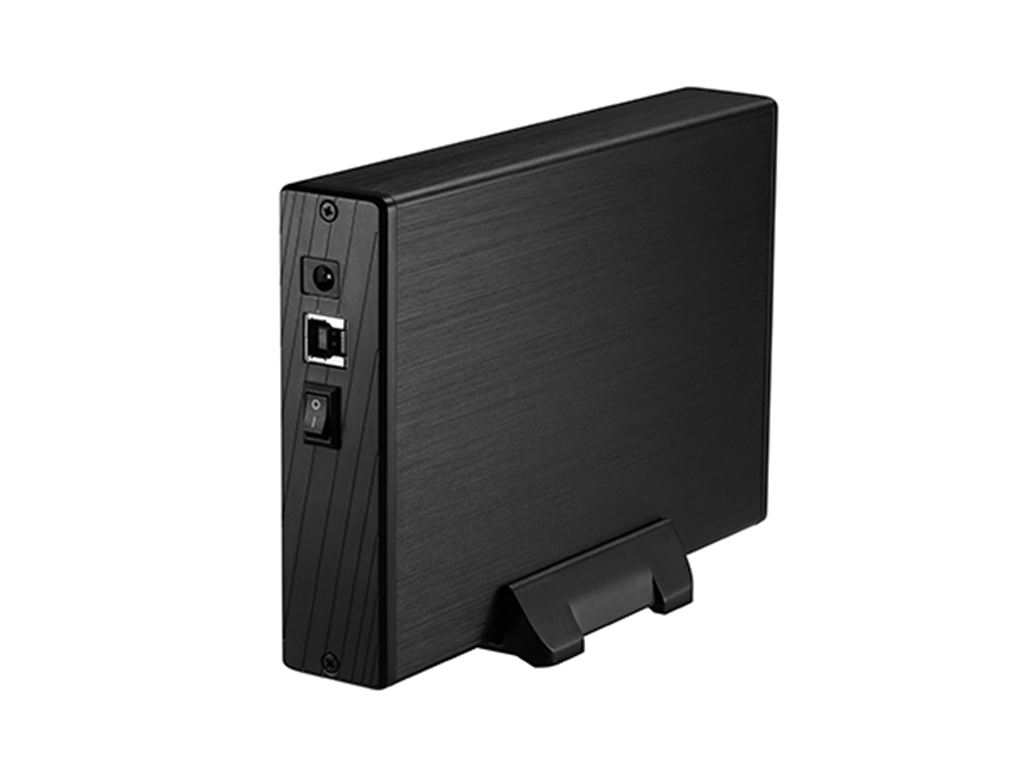 Зовнішня кишеня GODO GD35612 USB 3.0 для HDD 3.5" металевий з підставкою, фото 1