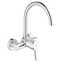 Змішувач для кухні, настінний Grohe Concetto (32667001)