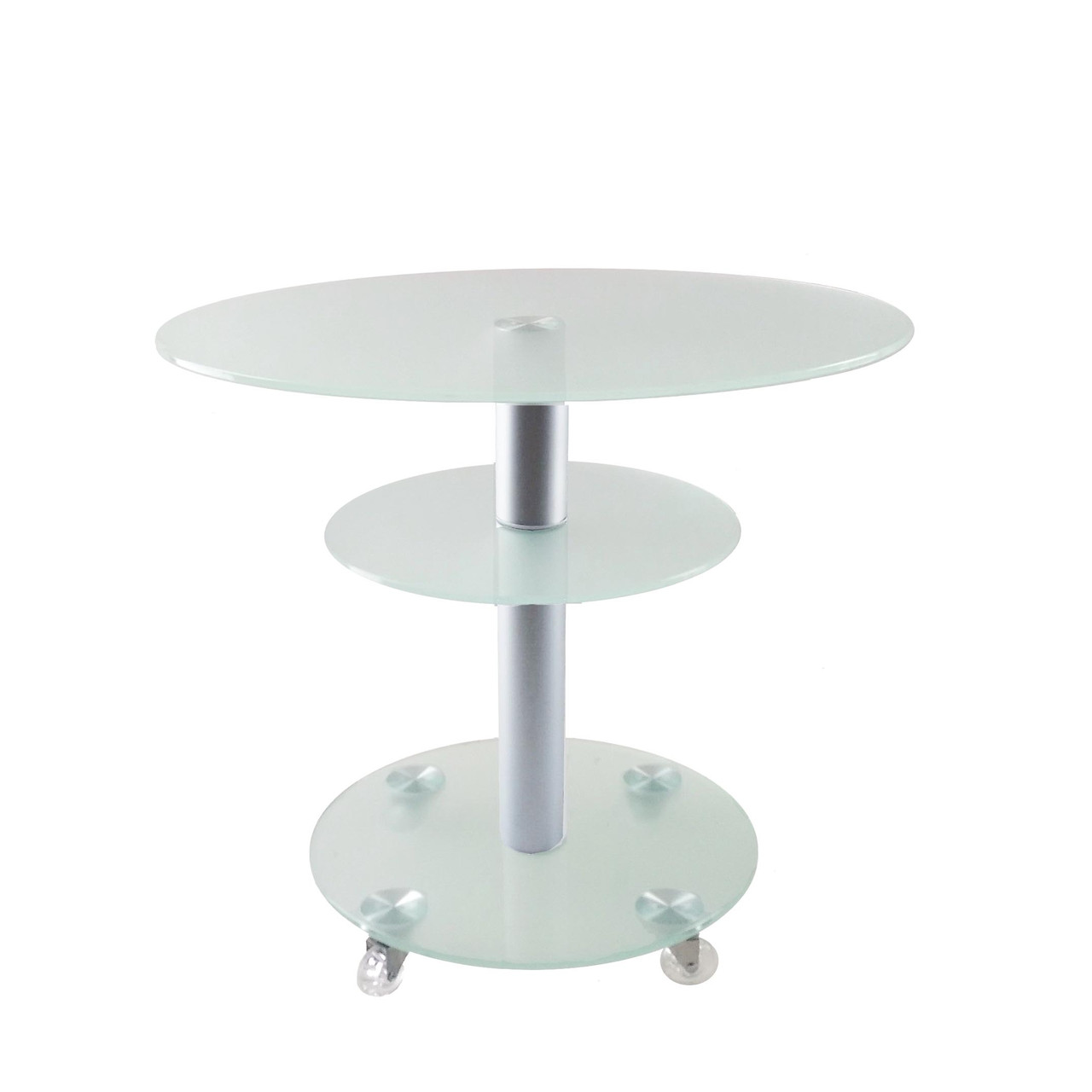 Стіл журнальний овальний Commus Bravo Standart O sss-alm60 (білий)