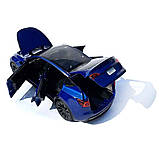 Машинка метал Tesla model Y електрокар синя Тесла 1:24 відкр двері баг капот звук світло 19*6,5*8,5см (EL 70333), фото 7