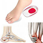 Силіконова устілка під п'яту (Червоний), фото 5