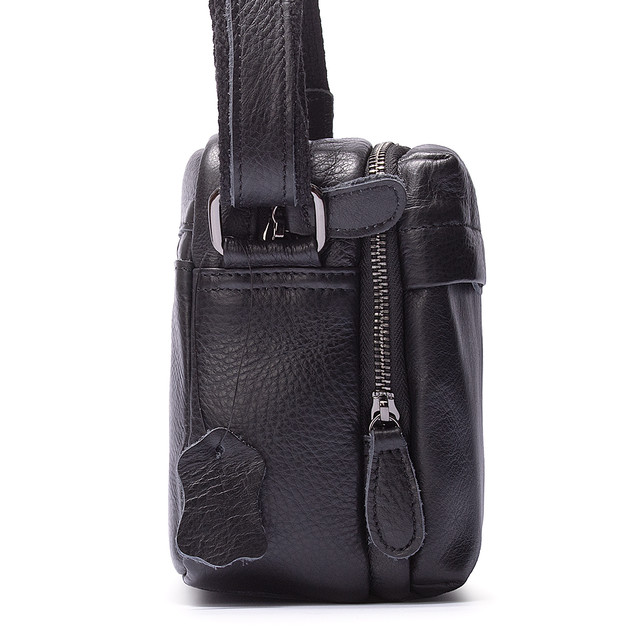 Сумка шкіряна чоловіча чорна арт.00275 Сумка шкіряна чоловіча чорна арт.00275