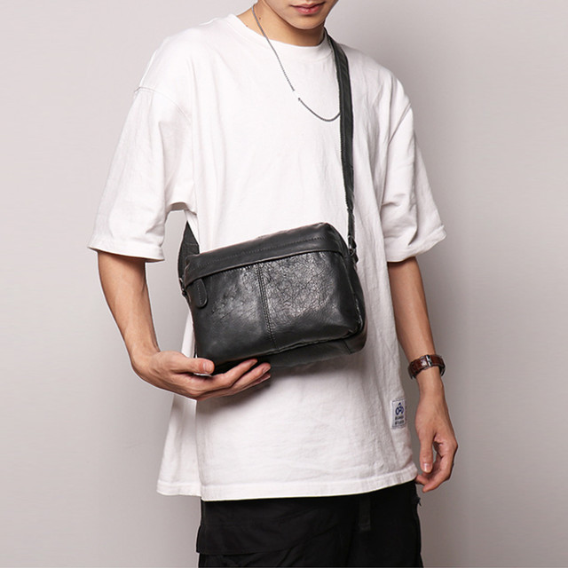 Сумка шкіряна чоловіча чорна арт.00275 Сумка шкіряна чоловіча чорна арт.00275