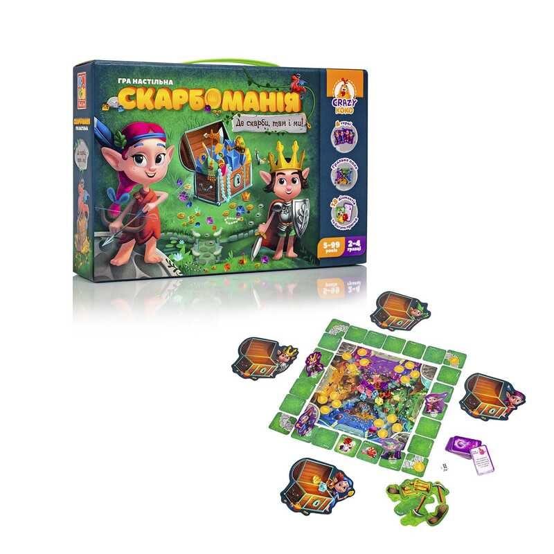 Гра настільна дитяча - "Скарбоманія" VT8055-30