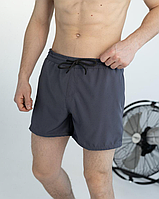 Красиві молодіжні сірі шорти з плащівки для купання в басейні та пляжі