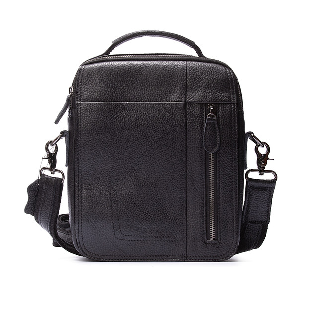 Сумка шкіряна чоловіча чорна арт.00280 Сумка шкіряна чоловіча чорна арт.00280