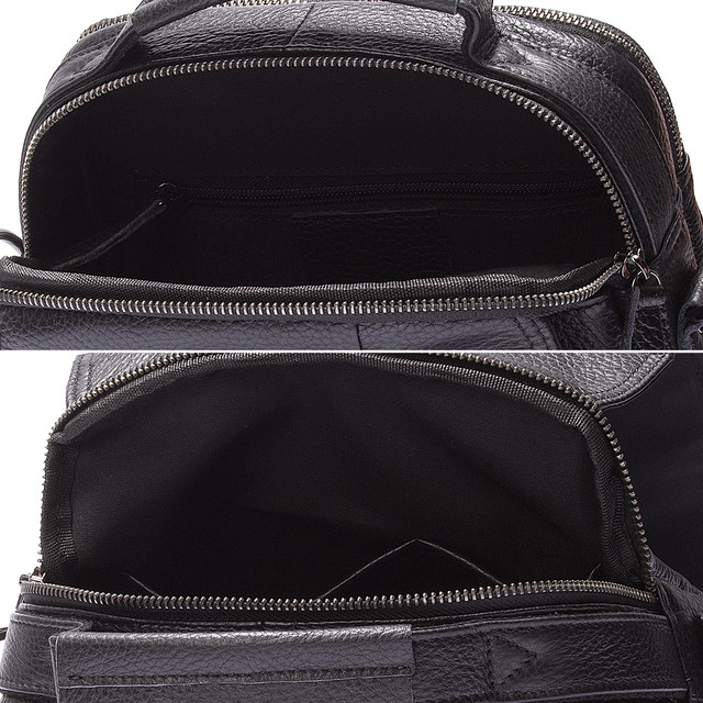 Сумка шкіряна чоловіча чорна арт.00280 Сумка шкіряна чоловіча чорна арт.00280