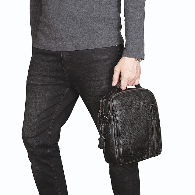 Сумка шкіряна чоловіча чорна арт.00280 Сумка шкіряна чоловіча чорна арт.00280
