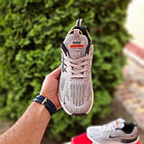 Сірі демісезонні текстильні чоловічі кросівки Nike Zoom Winflo, фото 2