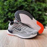 Сірі демісезонні текстильні чоловічі кросівки Nike Zoom Winflo, фото 5