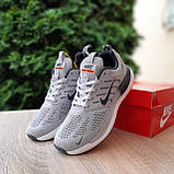 Сірі демісезонні текстильні чоловічі кросівки Nike Zoom Winflo, фото 8